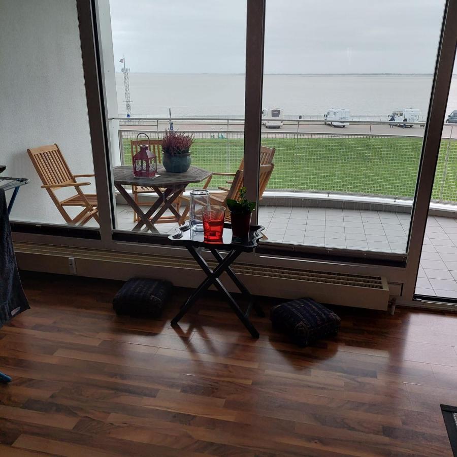 Studio Mit Meerblick Und Grosser Loggia - Direktzugang Zur Nordsee Wilhelmshaven Exterior photo